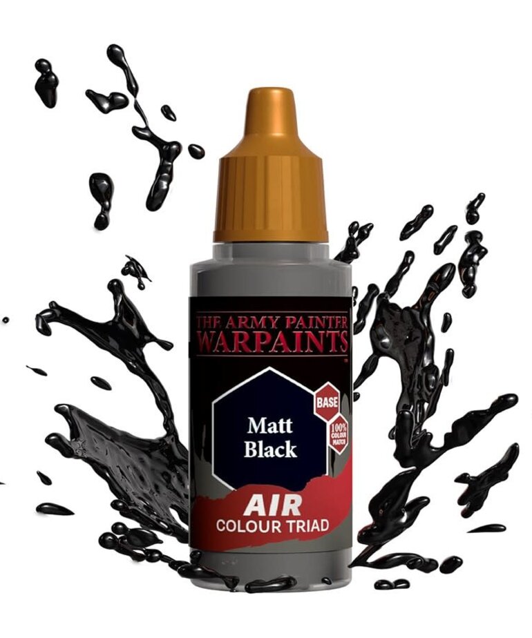The Army Painter The Army Painter Matt Black Air 18ml