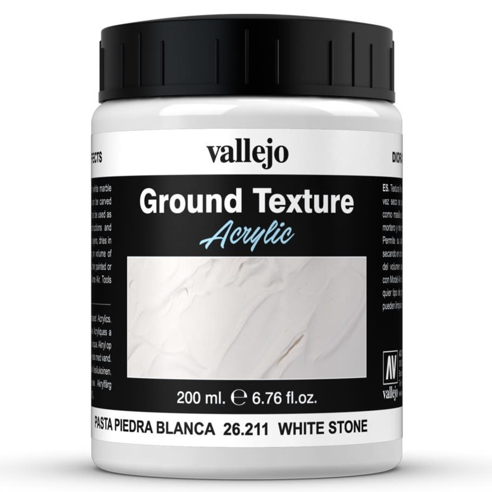 Vallejo Vallejo Ground: White Stone 200ml (Paste)