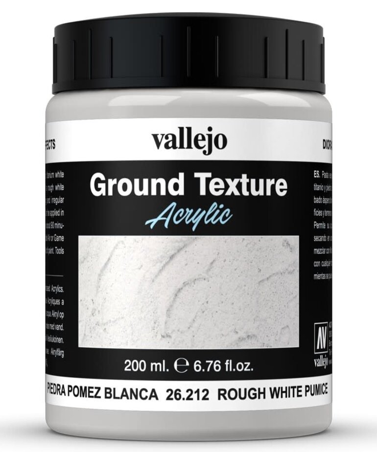 Vallejo Vallejo Ground: Rough White Pumice 200ml (Paste)