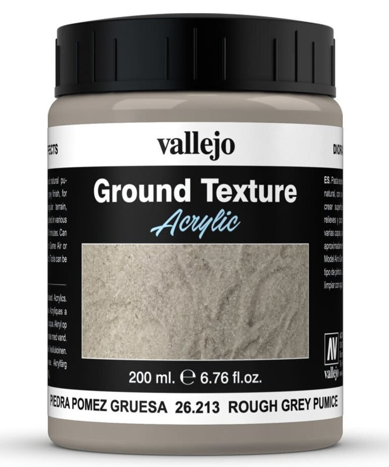 Vallejo Vallejo Ground: Rough Grey Pumice 200ml (Paste)