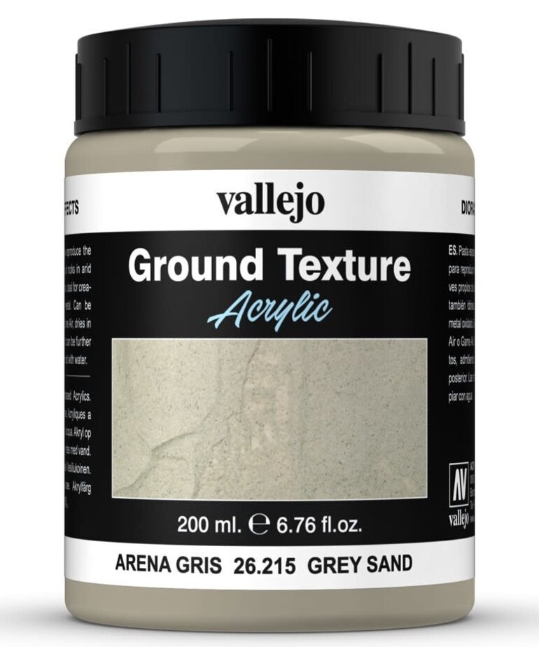 Vallejo Vallejo Ground: Grey Sand 200ml (Paste)