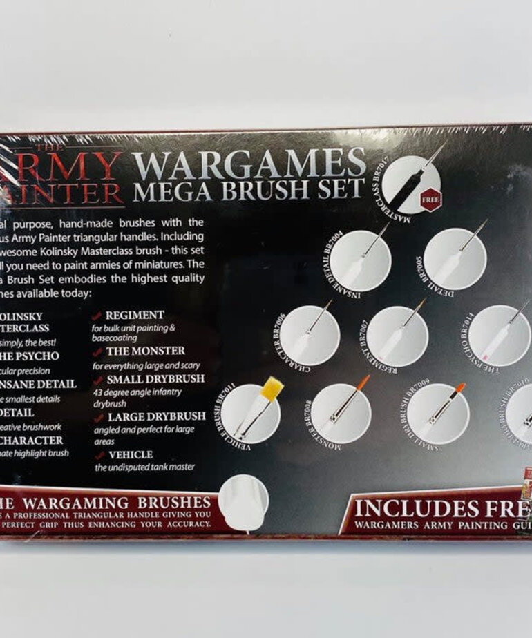 The Army Painter The Army Painter Wargames Mega Brush Set