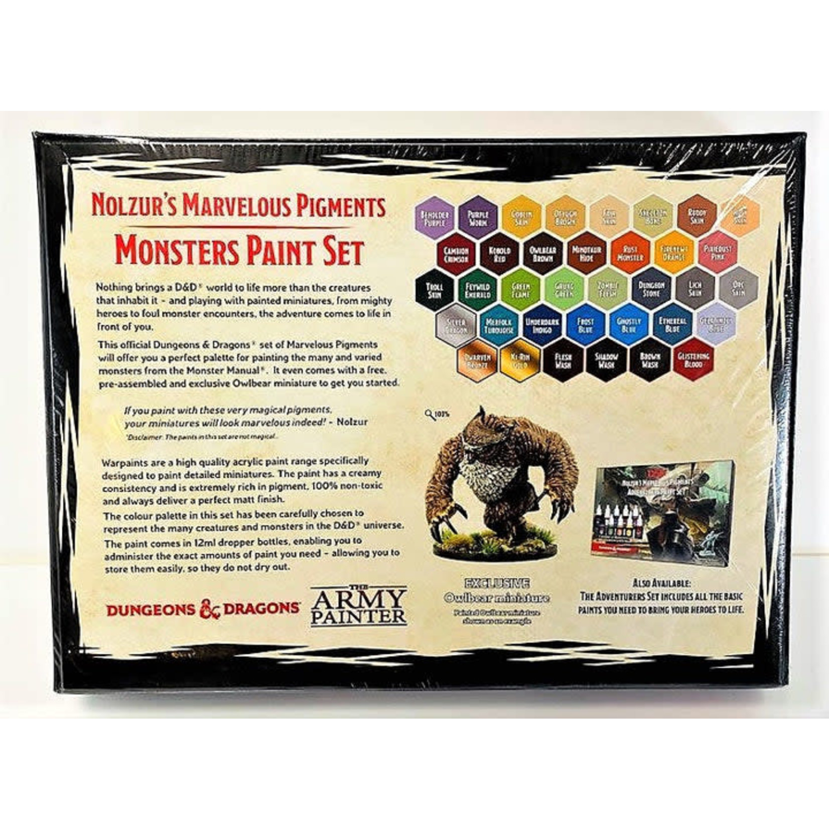 The Army Painter The Army Painter D&D Nolzur's Marvelous Pigments Monsters Paint Set