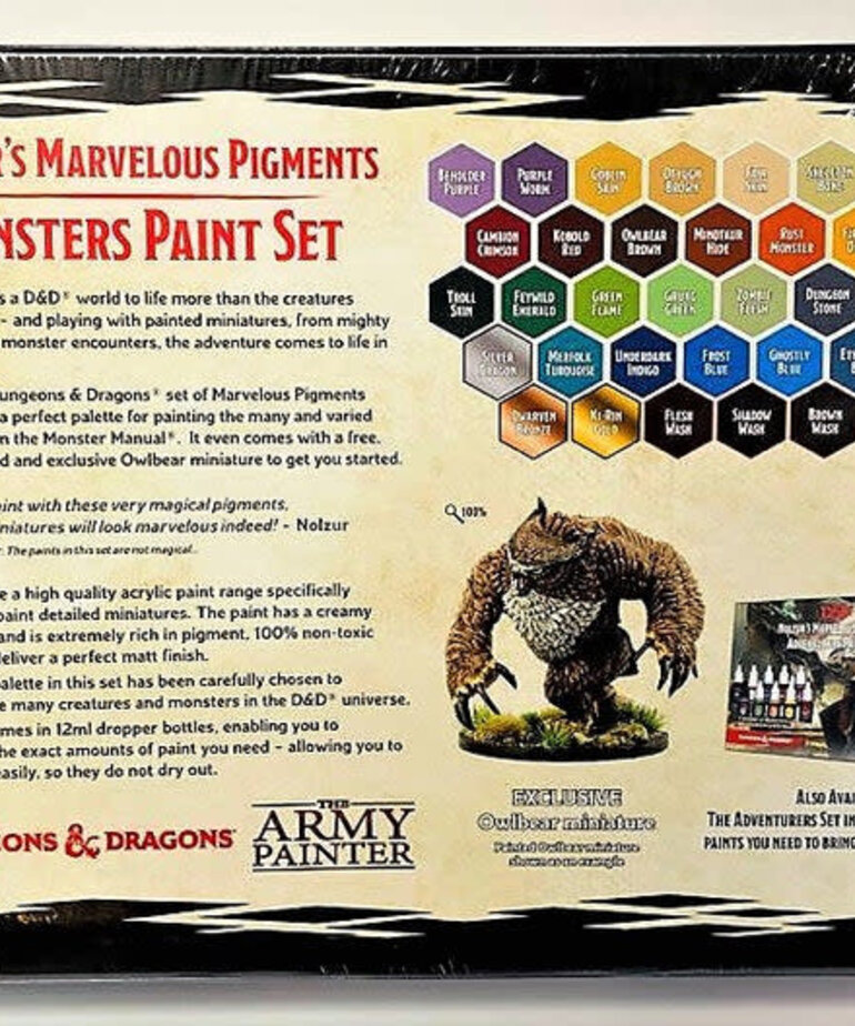 The Army Painter The Army Painter D&D Nolzur's Marvelous Pigments Monsters Paint Set