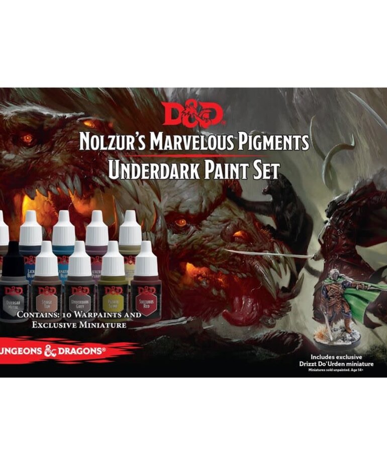 The Army Painter The Army Painter D&D Nolzur's Marvelous Pigments Underdark Paint Set