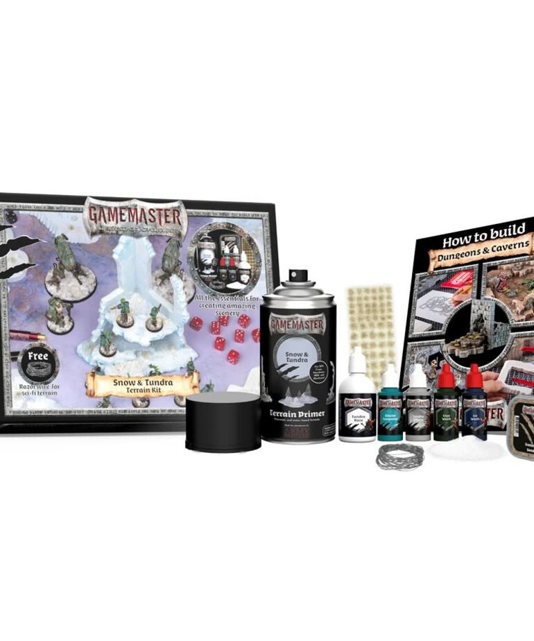 The Army Painter GameMaster: Terrain Kit: Snow and Tundra