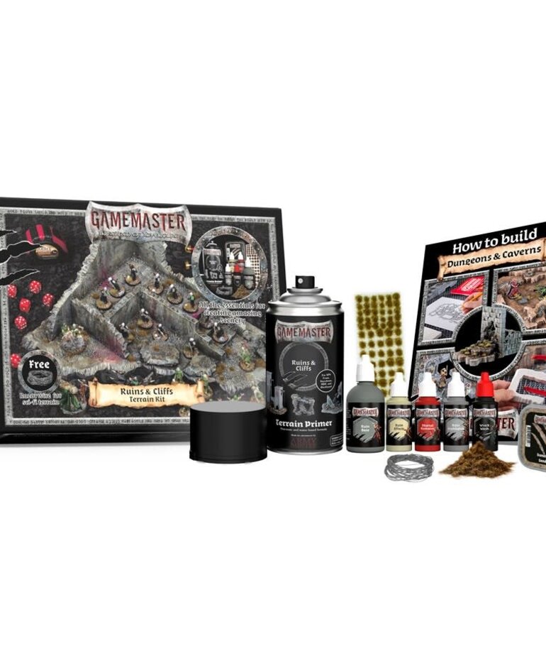 The Army Painter GameMaster: Terrain Kit: Ruins and Cliffs