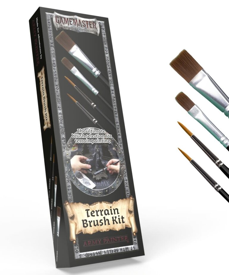 The Army Painter The Army Painter GameMaster: Terrain Brush Kit