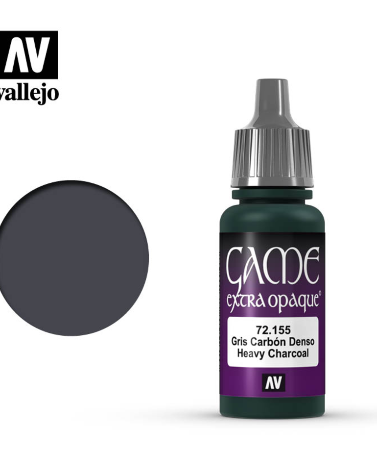 Vallejo Vallejo Game Color 72.155 Heavy Charcoal 18ml