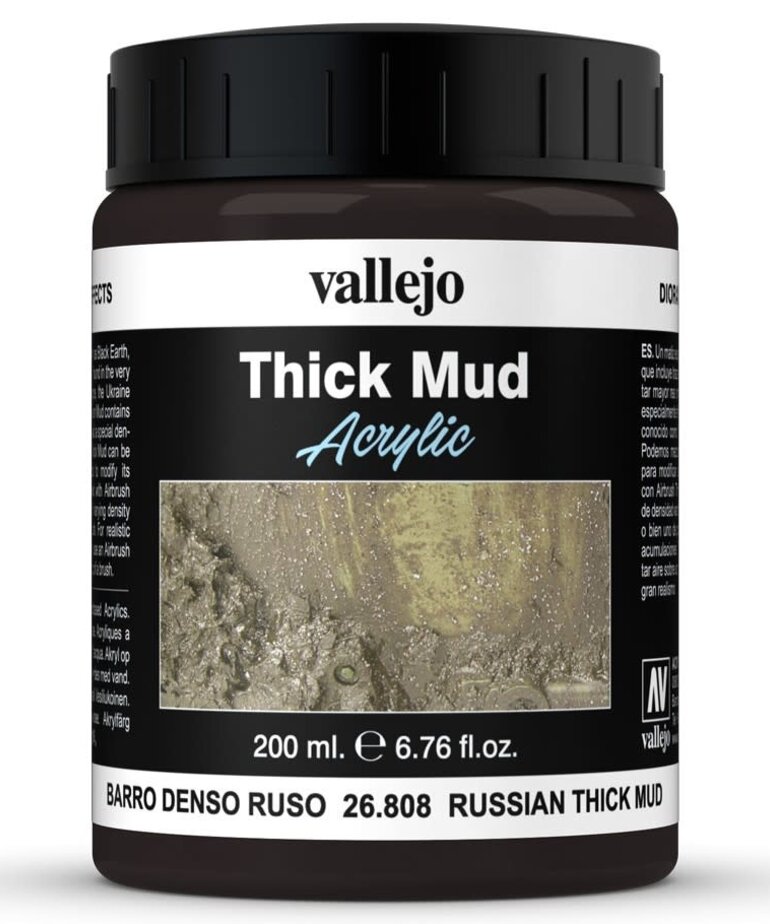 Vallejo Vallejo Mud: Russian Thick Mud 200ml (Paste)