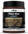 Vallejo Vallejo Mud: Brown Thick Mud 200ml (Paste) Vallejo Vallejo Mud: Brown Thick Mud 200ml (Paste)