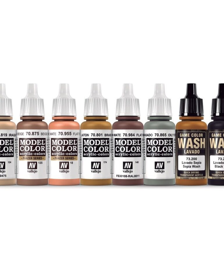 Vallejo Vallejo Model Color WWII WWIII Utility Paint Set (8) Set