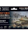 Vallejo Vallejo Model Color WWII Soviet Armor & Infantry (6) Set Vallejo Vallejo Model Color WWII Soviet Armor & Infantry (6) Set