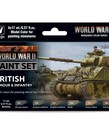 Vallejo Vallejo Model Color WWII British Armor & Infantry (6) Set Vallejo Vallejo Model Color WWII British Armor & Infantry (6) Set