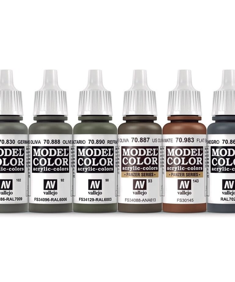 Vallejo Vallejo Model Color WWIII NATO Armor & Infantry (6) Set