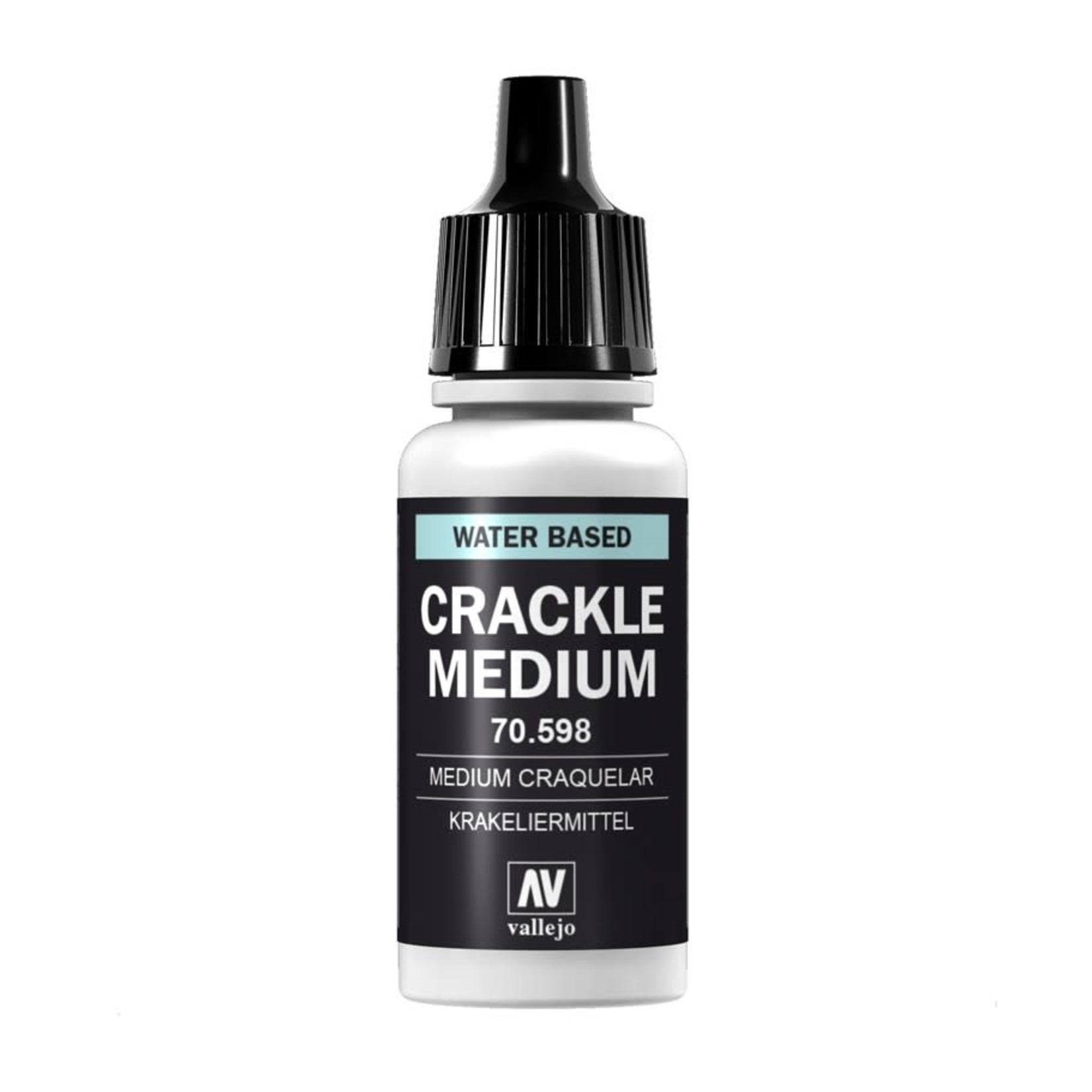 Vallejo DISCONTINUED: Vallejo Model Color 70.598 Crackle Medium 17ml :DISCONTINUED
