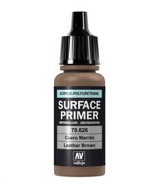 Vallejo Vallejo Model Color 70.626 Surface Primer Leather Brown 17ml Vallejo Vallejo Model Color 70.626 Surface Primer Leather Brown 17ml