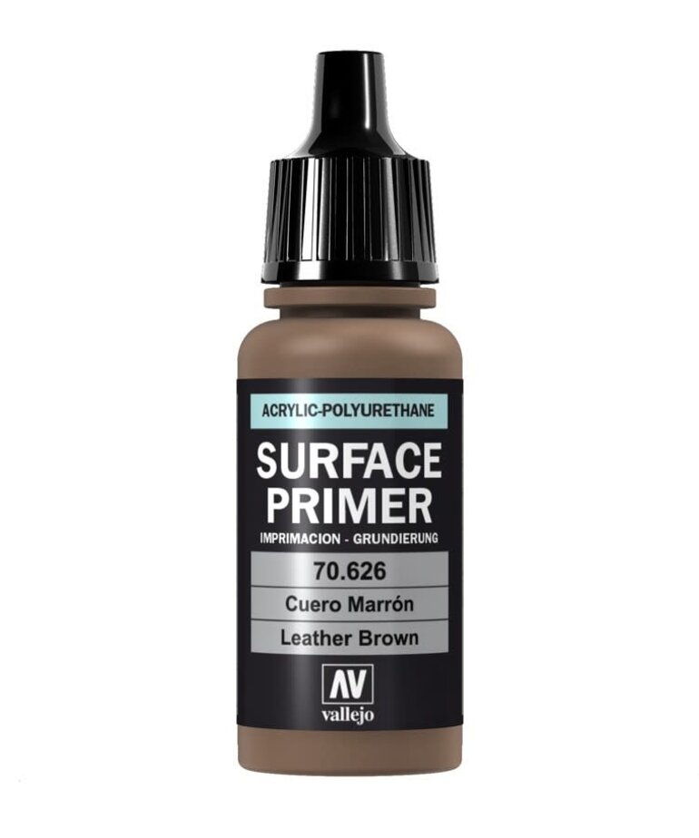 Vallejo Vallejo Model Color 70.626 Surface Primer Leather Brown 17ml