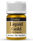 Vallejo Vallejo 70.794 Liquid Red Gold 35ml