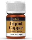 Vallejo Vallejo 70.797 Liquid Copper 35ml Vallejo Vallejo 70.797 Liquid Copper 35ml