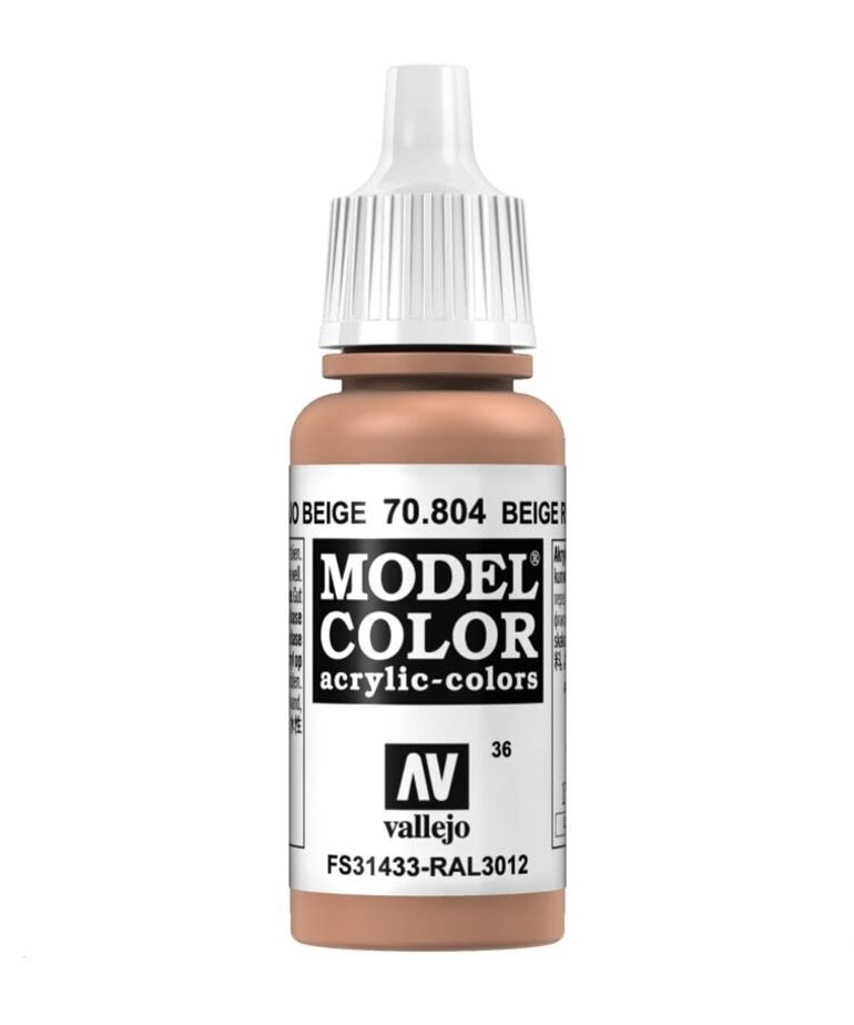 Vallejo Vallejo Model Color 70.804  Beige Red 18ml