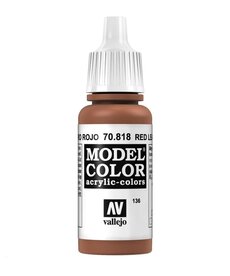 Vallejo Vallejo Model Color 70.818 Red Leather 18ml