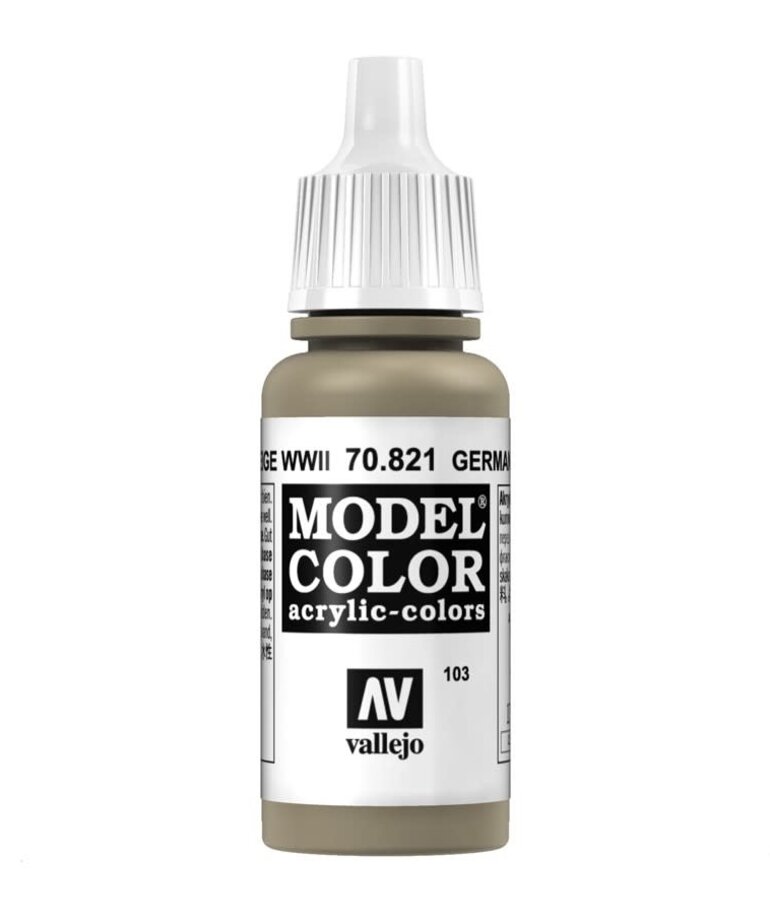 Vallejo Vallejo Model Color 70.821 German Beige WWII 18ml
