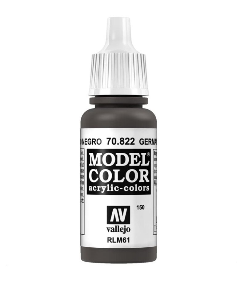 Vallejo Vallejo Model Color 70.822 Cam. Black Brown 18ml