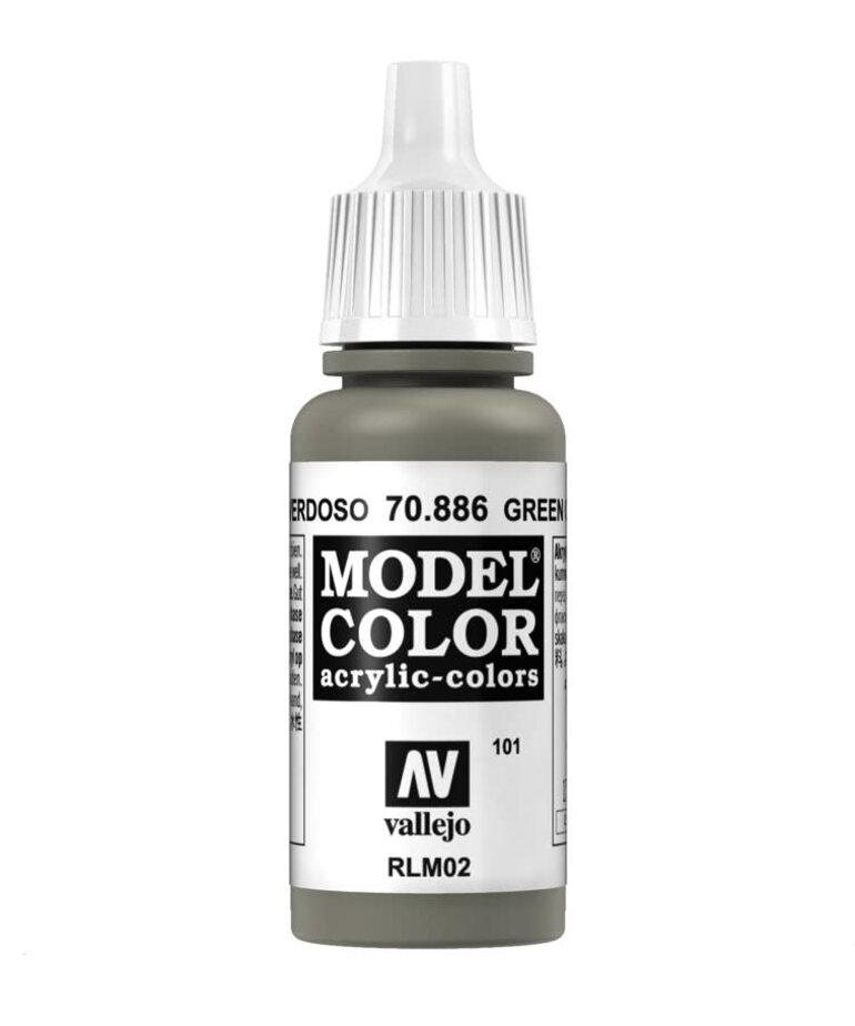 Vallejo Vallejo Model Color 70.886 Green Grey 18ml