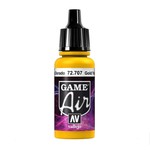 Vallejo Discontinued: Vallejo Game Air 72.707 Gold Yellow 17ml