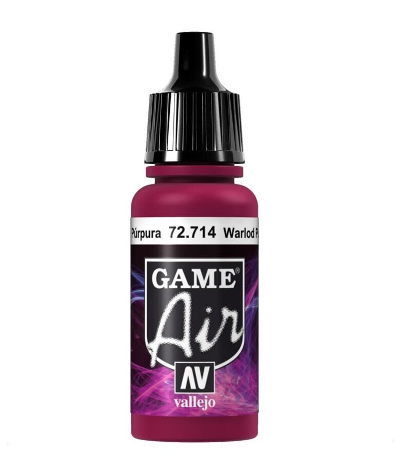 Vallejo Discontinued: Vallejo Game Air 72.714 Warlord Purple 17ml