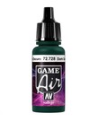 Vallejo Discontinued: Vallejo Game Air 72.728 Dark Green 17ml
