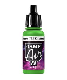 Vallejo Discontinued: Vallejo Game Air 72.732 Escorpena Green 17ml Vallejo Discontinued: Vallejo Game Air 72.732 Escorpena Green 17ml