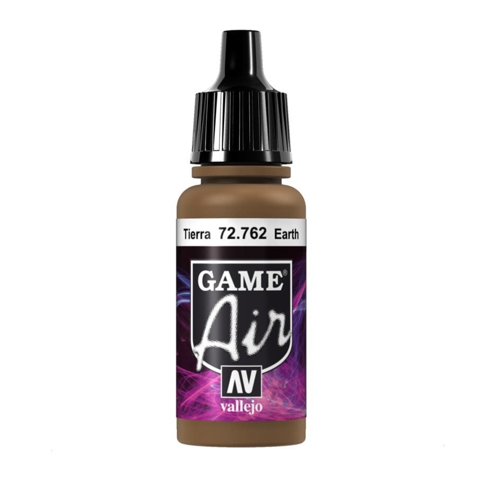 Vallejo Discontinued: Vallejo Game Air 72.762 Earth 17ml