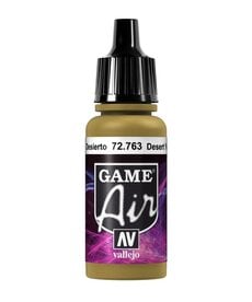 Vallejo Discontinued: Vallejo Game Air 72.763 Desert Yellow 17ml Vallejo Discontinued: Vallejo Game Air 72.763 Desert Yellow 17ml