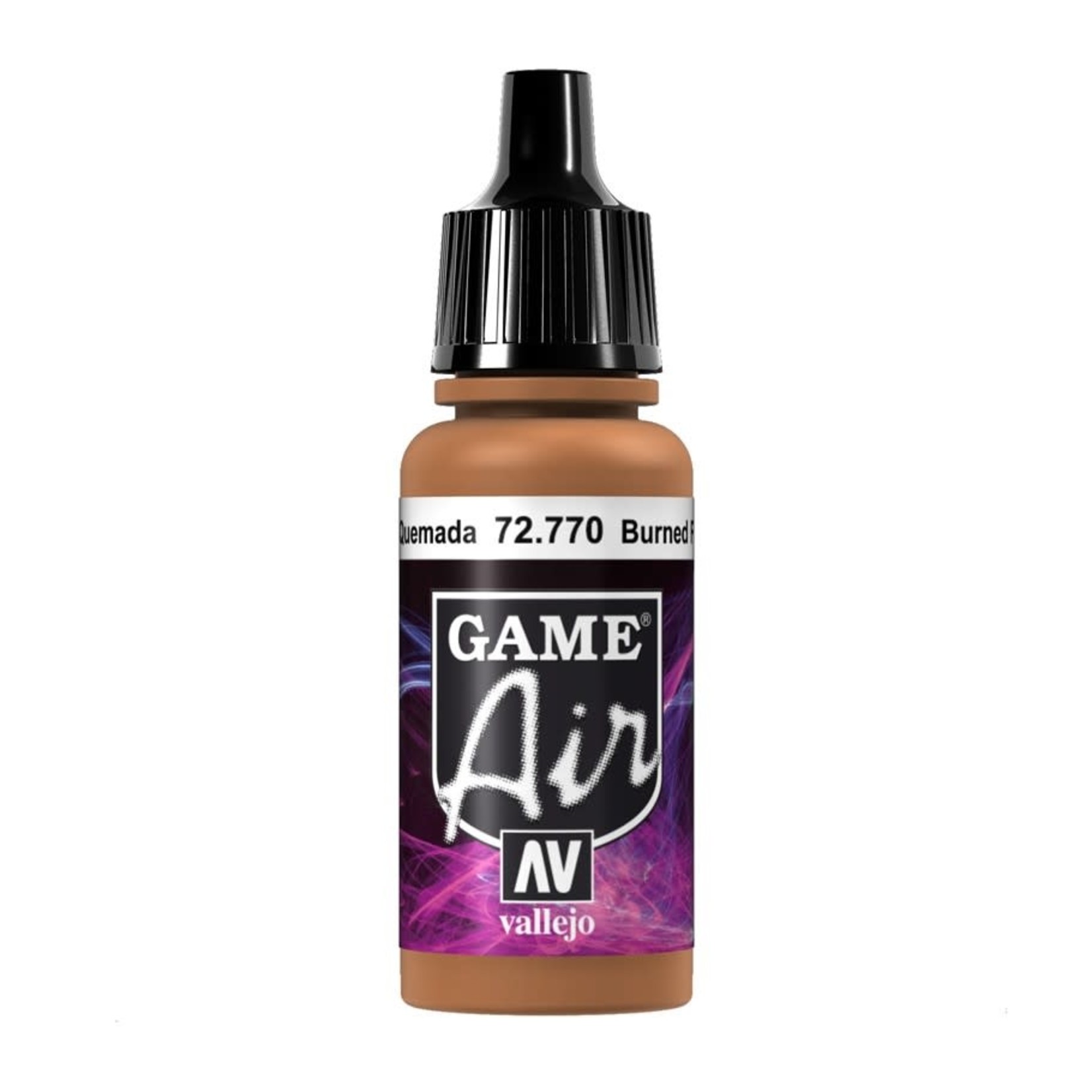 Vallejo Discontinued: Vallejo Game Air 72.770 Burned Flesh 17ml