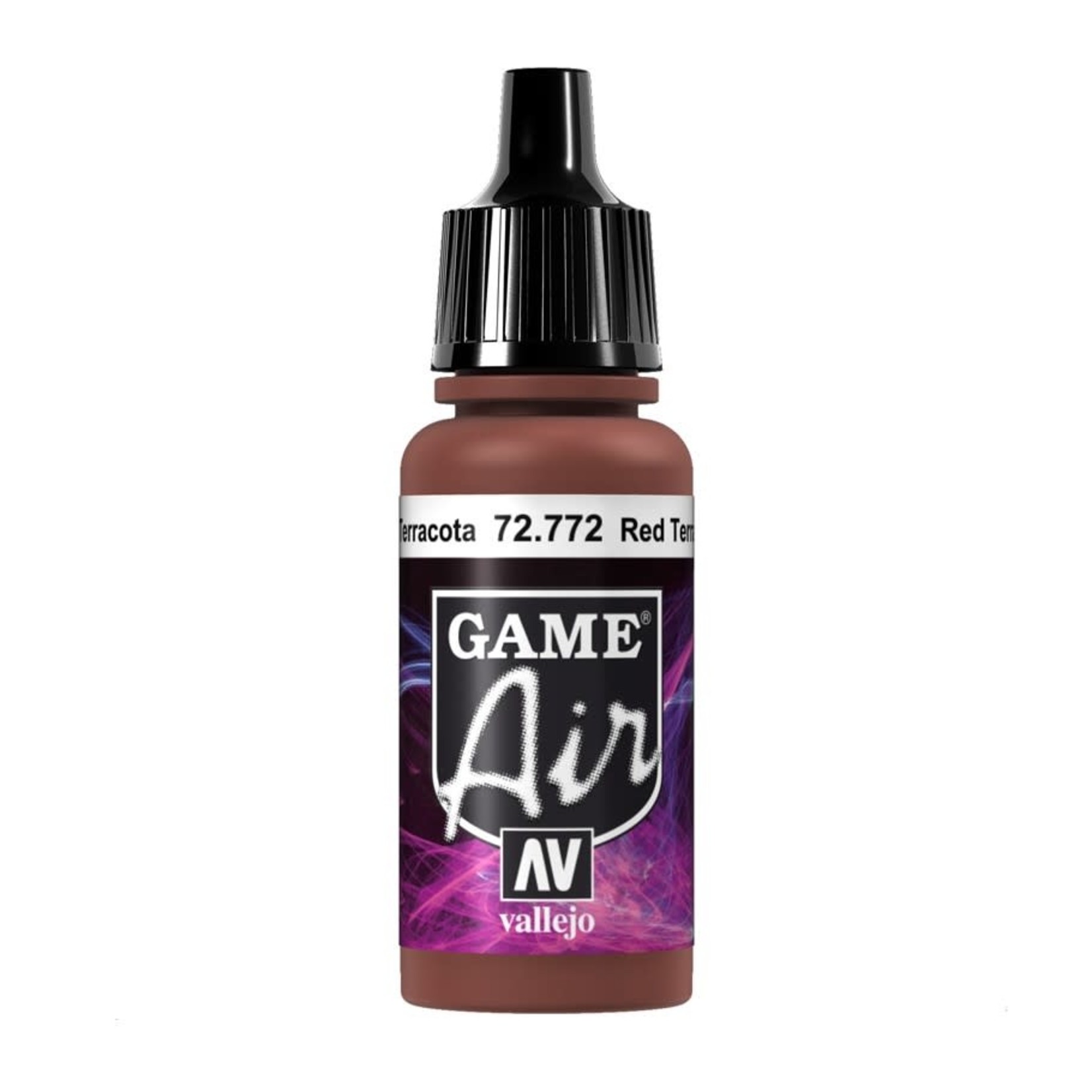 Vallejo Discontinued: Vallejo Game Air 72.772 Red Terracotta 17ml