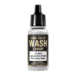 Vallejo Discontinued: Vallejo Game Color Wash 73.202 Pale Grey 17ml