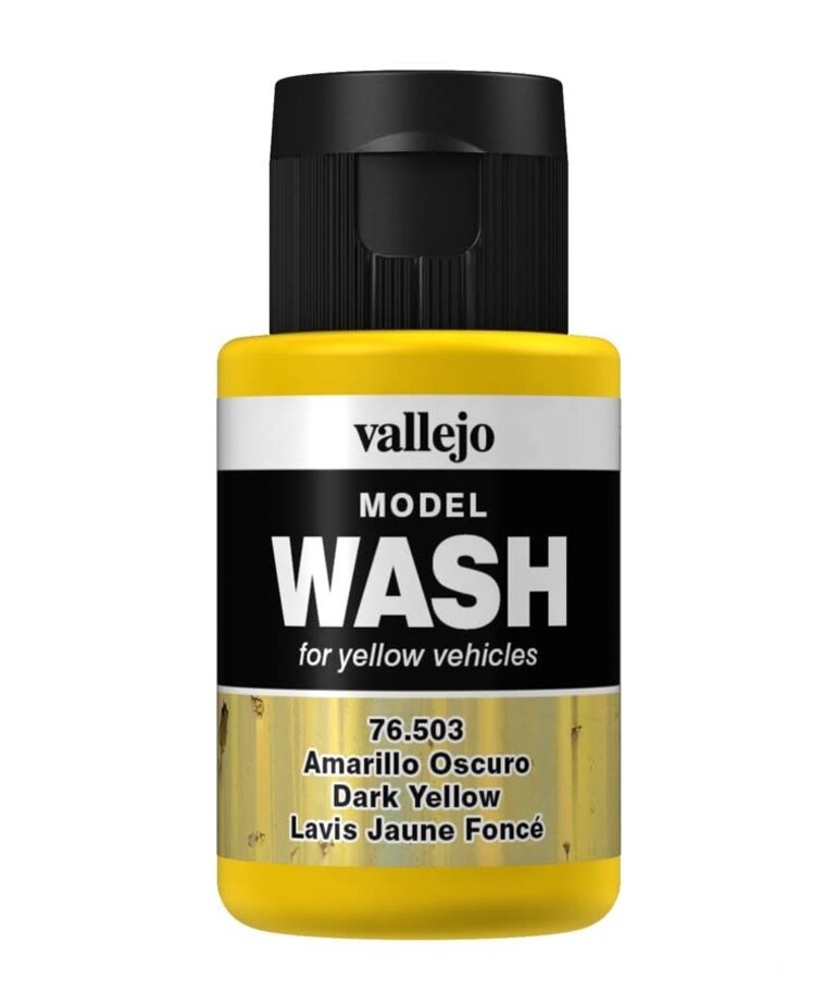 Vallejo Vallejo Model Wash 76.503 Dark Yellow 35ml