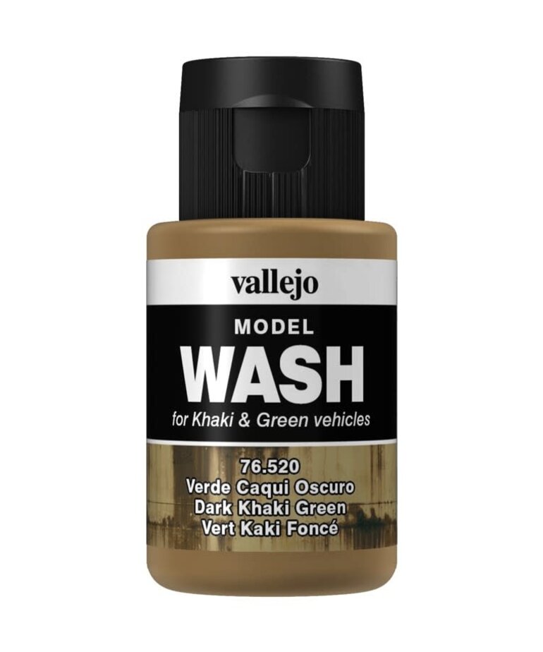 Vallejo Vallejo Model Wash 76.520 Dark Khaki Green 35ml