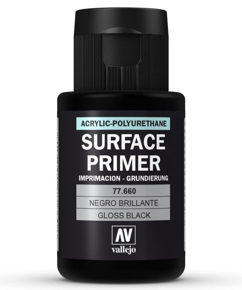 Vallejo Vallejo Metal Color 77.660 Gloss Black 32ml