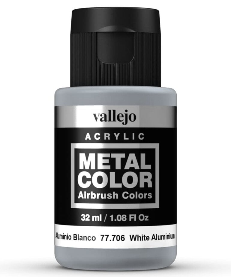 Vallejo Vallejo Metal Color 77.706 White Aluminium 32ml
