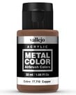 Vallejo Vallejo Metal Color 77.710 Copper 32ml