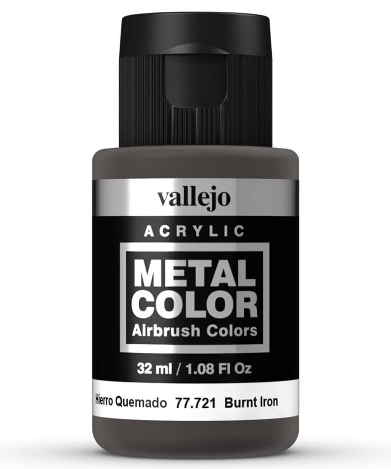 Vallejo Vallejo Metal Color 77.721 Burnt Iron 32ml