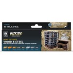Vallejo Wizkids Premium: 80.256 Wood & Steel (8) Set