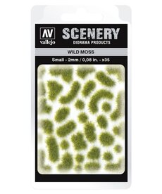 Vallejo Vallejo Scenery SC404: Wild:  Moss Small (35)