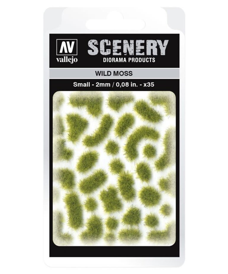 Vallejo Vallejo Scenery SC404: Wild:  Moss Small (35)
