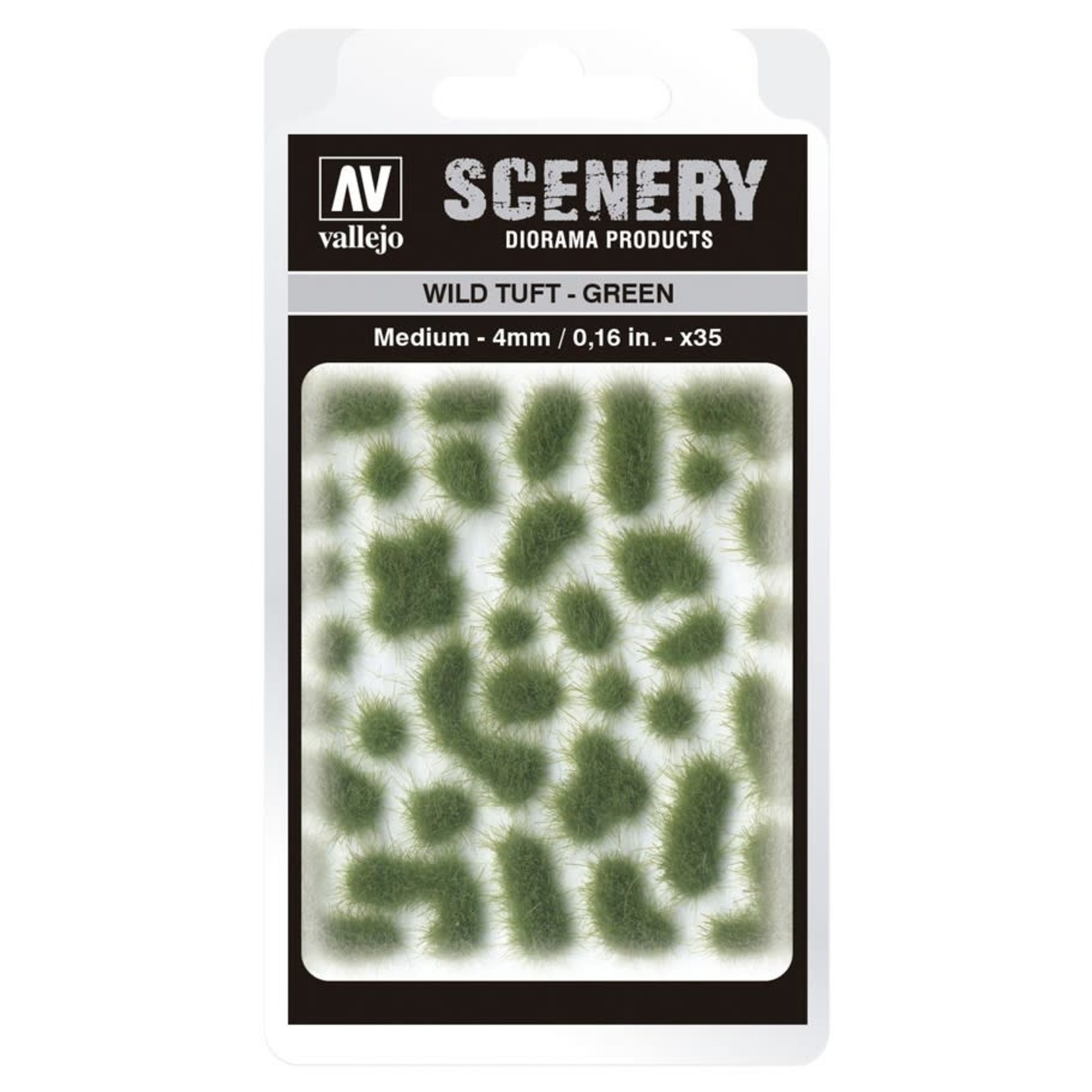 Vallejo Vallejo Scenery SC406: Wild:  Tuft Green Medium (35)