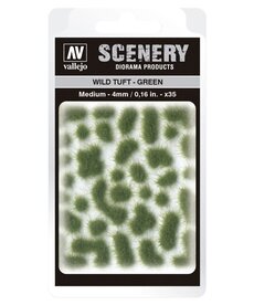 Vallejo Vallejo Scenery SC406: Wild:  Tuft Green Medium (35)