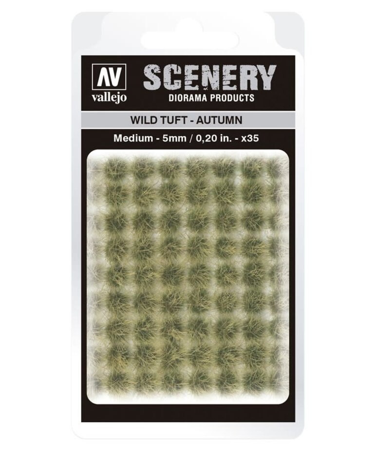 Vallejo Vallejo Scenery SC409: Wild: Tuft Autumn Medium (35)